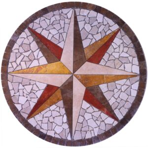 Senini Stone srl | ROSA DEI VENTI CRAZY PAVING R110R THK. 1 CM