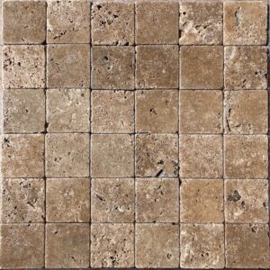 Senini Stone srl | TRAVERTINO NOCE 10 X 10 TUMBLED