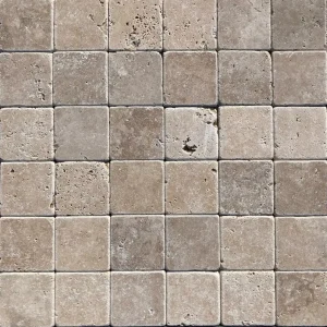 Senini Stone srl | SAN PETER TRAVERTINE 10 X 10 TUMBLED SP. 1 CM /sq.m 0.5
