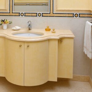 Senini Stone srl | BOISERIE PATINATA CON DECORO INTARSIATO APOLLO